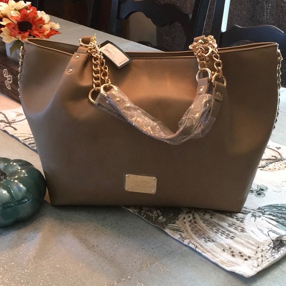 BRAND NEW Bebe Colette Tote. NEVER USED - Picture 1 of 4